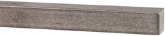 Made in USA - 12" Long x 1/2" High x 1/2" Wide, Undersized Key Stock - Type 316 Stainless Steel - Exact Tooling
