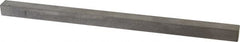 Made in USA - 12" Long x 5/8" High x 5/8" Wide, Undersized Key Stock - Type 316 Stainless Steel - Exact Tooling