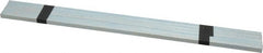 Made in USA - 12" Long, Zinc-Plated Oversized Key Stock - C1045 Steel - Exact Tooling