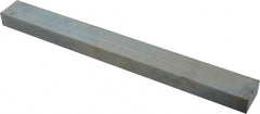 Made in USA - 12" Long, Zinc-Plated Oversized Key Stock - C1045 Steel - Exact Tooling