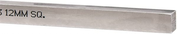 Made in USA - 12" Long, Oversized Key Stock - 18-8 Stainless Steel - Exact Tooling