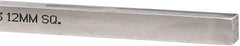 Made in USA - 12" Long, Oversized Key Stock - 18-8 Stainless Steel - Exact Tooling