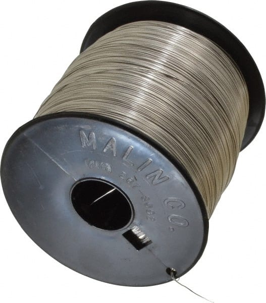 Value Collection - 24 Gage, 0.02 Inch Diameter x 4,625 Ft. Long, 302/304 Safety Lock Wire - 5 Lb. Shipping Weight - Exact Tooling