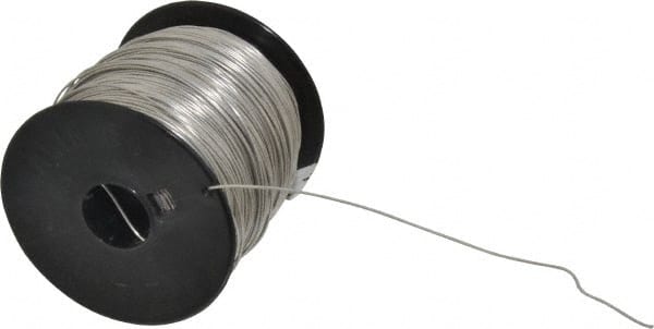 Value Collection - 18 Gage, 0.041 Inch Diameter x 1,105 Ft. Long, 302/304 Safety Lock Wire - 5 Lb. Shipping Weight - Exact Tooling