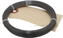 Value Collection - 1 Gage, 0.01 Inch Diameter x 937 Ft. Long, High Carbon Steel, Tempered Music Wire Coil - ASTM A228, 1/4 Lb. Shipping Weight - Exact Tooling