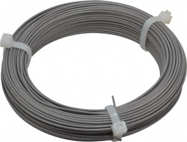 Value Collection - 24 Gage, 0.055 Inch Diameter x 124 Ft. Long, 302/304 Music Wire Coil - ASTM A580, 1 Lb. Shipping Weight - Exact Tooling