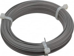 Value Collection - 24 Gage, 0.055 Inch Diameter x 124 Ft. Long, 302/304 Music Wire Coil - ASTM A580, 1 Lb. Shipping Weight - Exact Tooling