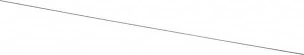 Value Collection - 17 Gage, 0.039 Inch Diameter x 1 Ft. Long, High Carbon Steel, Cut and Straightened Music Wire - ASTM A228 - Exact Tooling