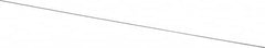 Value Collection - 17 Gage, 0.039 Inch Diameter x 1 Ft. Long, High Carbon Steel, Cut and Straightened Music Wire - ASTM A228 - Exact Tooling
