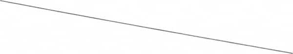 Value Collection - 20 Gage, 0.045 Inch Diameter x 1 Ft. Long, High Carbon Steel, Cut and Straightened Music Wire - ASTM A228 - Exact Tooling