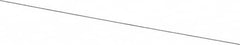 Value Collection - 20 Gage, 0.045 Inch Diameter x 1 Ft. Long, High Carbon Steel, Cut and Straightened Music Wire - ASTM A228 - Exact Tooling