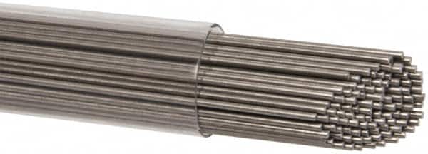 Value Collection - 15 Gage, 0.035 Inch Diameter x 1 Ft. Long, 302/304 Cut and Straightened Music Wire - ASTM A580 - Exact Tooling