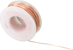 Made in USA - 20 Gage, 0.032" Diameter x 79' Long, Bare, Copper Bus Bar Wire - Pure Copper (ASTM B3) - Exact Tooling