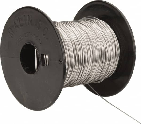 Value Collection - 20 Gage, 0.0319 Inch Diameter x 538 Ft. Long, Soft Aluminum Wire - Alloy 1100, ASTM B211, 1/2 Lbs. Shipping Weight - Exact Tooling