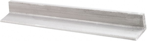 Value Collection - 1/4 Inch Thick x 4 Inch Wide, Aluminum Solid Angle - 48 Inch Long, Alloy 6061 - Exact Tooling