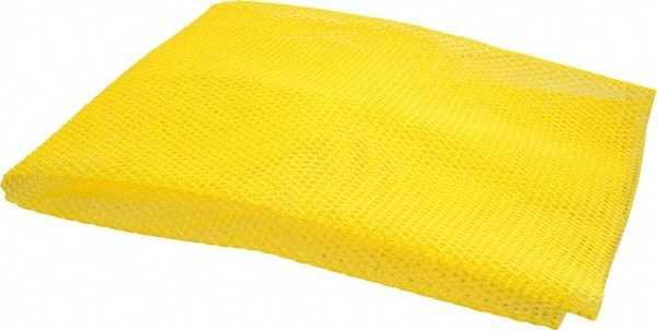 Caplugs - 3 Ft Long, 10" Diam, Nonelastic Mesh Sleeve - Yellow - Exact Tooling