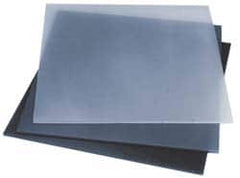 Made in USA - 1/2" Thick x 12" Wide x 1' Long, Polyurethane Sheet - Black, 95A Hardness - Exact Tooling