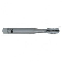 0.8mm Dia. x 50mm Overall Length 4-Flute 0.1mm C/R Solid Carbide SE End Mill-Round Shank-Center Cut-Bright - Exact Tooling