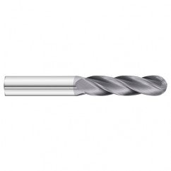 5/8 x 2-1/2 x 5 4 Flute Ball Nose  End Mill- Series 3200XL - Exact Tooling