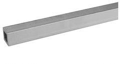 Value Collection - 1-1/4 Inch Square x 72 Inch Long, Aluminum Square Tube - 1/8 Inch Wall Thickness, Alloy 6063 - Exact Tooling