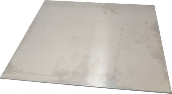 Value Collection - 1/8 Inch Thick x 12 Inch Wide x 12 Inch Long, Aluminum Sheet - Alloy 5052-H32 - Exact Tooling