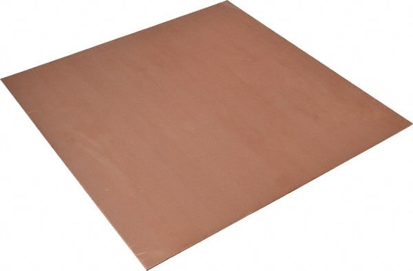 Value Collection - 0.064 Inch Thick x 12 Inch Square, Copper Sheet - Alloy 101 OFHC - Exact Tooling