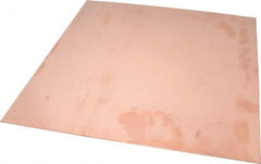 Value Collection - 0.032 Inch Thick x 12 Inch Square, Copper Sheet - Alloy 110 - Exact Tooling