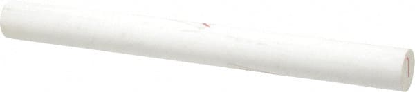 Made in USA - 1' Long, 1-1/8" Diam, PTFE (Glass-Filled) Plastic Rod - +0.005 Inch Length Tolerance - Exact Tooling