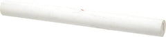 Made in USA - 1' Long, 1-1/8" Diam, PTFE (Glass-Filled) Plastic Rod - +0.005 Inch Length Tolerance - Exact Tooling