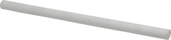 Made in USA - 1' Long, 5/8" Diam, PTFE (Mechanical Grade) Plastic Rod - +0.005 Tolerance - Exact Tooling