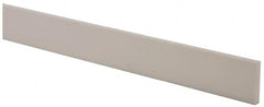 USA Sealing - 4' x 1-1/2" x 1/4" White PTFE (Virgin) Rectangular Bar - Exact Tooling