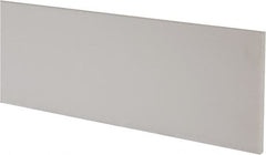 Made in USA - 3 Ft. Long x 4 Inch Wide x 1/4 Inch High, Virgin PTFE, Rectangular Plastic Bar - White, +/- 0.060 Tolerance - Exact Tooling