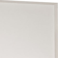 USA Sealing - 1' x 4" x 1/2" White PTFE (Virgin) Rectangular Bar - Exact Tooling