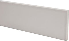 USA Sealing - 2' x 4" x 1/2" White PTFE (Virgin) Rectangular Bar - Exact Tooling