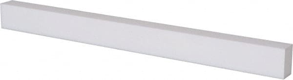 USA Sealing - 2' x 2" x 3/4" White PTFE (Virgin) Rectangular Bar - Exact Tooling