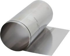 Made in USA - 100 Inch Long x 6 Inch Wide x 0.0025 Inch Thick, Roll Shim Stock - Steel - Exact Tooling