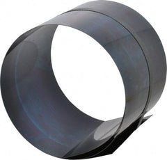 Made in USA - 50 Inch Long x 6 Inch Wide x 0.015 Inch Thick, Roll Shim Stock - Spring Steel - Exact Tooling
