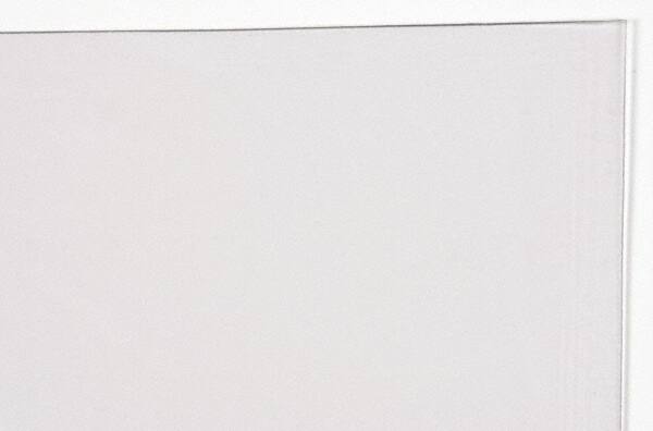 Made in USA - 1 Piece, 10" Wide x 20" Long Plastic Shim Stock Sheet - Clear (Color), ±10% Tolerance - Exact Tooling