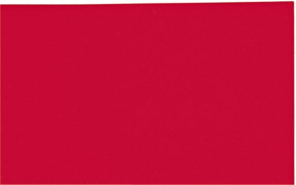 Made in USA - 1 Piece, 20" Wide x 20" Long Plastic Shim Stock Sheet - Red, ±10% Tolerance - Exact Tooling