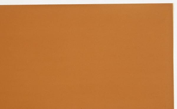 Made in USA - 1 Piece, 20" Wide x 20" Long Plastic Shim Stock Sheet - Tan, ±10% Tolerance - Exact Tooling