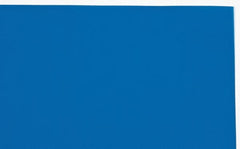Made in USA - 1 Piece, 20" Wide x 20" Long Plastic Shim Stock Sheet - Blue, ±10% Tolerance - Exact Tooling