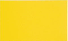 Made in USA - 1 Piece, 20" Wide x 20" Long Plastic Shim Stock Sheet - Yellow, ±10% Tolerance - Exact Tooling