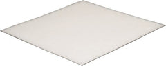 Made in USA - 1 Piece, 20" Wide x 20" Long Plastic Shim Stock Sheet - Clear (Color), ±10% Tolerance - Exact Tooling