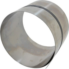 Made in USA - 50 Inch Long x 6 Inch Wide x 0.025 Inch Thick, Roll Shim Stock - Stainless Steel - Exact Tooling