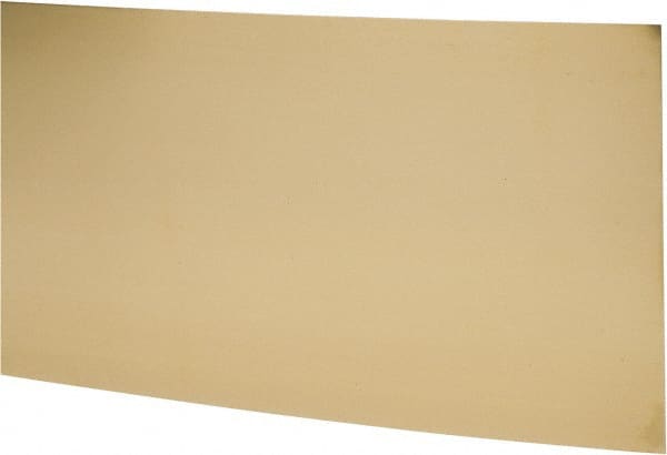 Made in USA - 2 Piece, 25 Inch Long x 6 Inch Wide x 0.012 Inch Thick, Shim Sheet Stock - Brass - Exact Tooling