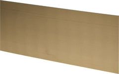 Made in USA - 2 Piece, 25 Inch Long x 6 Inch Wide x 0.031 Inch Thick, Shim Sheet Stock - Brass - Exact Tooling