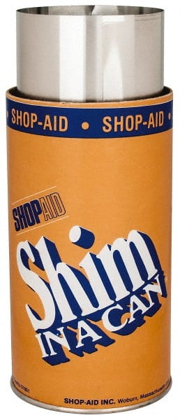 Made in USA - 100 Inch Long x 6 Inch Wide x 0.002 Inch Thick, Roll Shim Stock - Aluminum - Exact Tooling