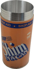 Made in USA - 100 Inch Long x 6 Inch Wide x 0.004 Inch Thick, Roll Shim Stock - Aluminum - Exact Tooling