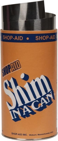 Made in USA - 100 Inch Long x 6 Inch Wide x 0.005 Inch Thick, Roll Shim Stock - Aluminum - Exact Tooling