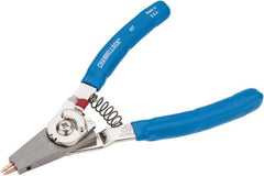 Channellock - 3/8 to 2" Ring Internal, 1/4 to 2" Ring, External, Combination Retaining Ring Pliers - Features Interchangeable Tips - Exact Tooling